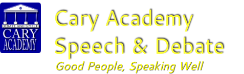 Cary Academy Speech & Debate